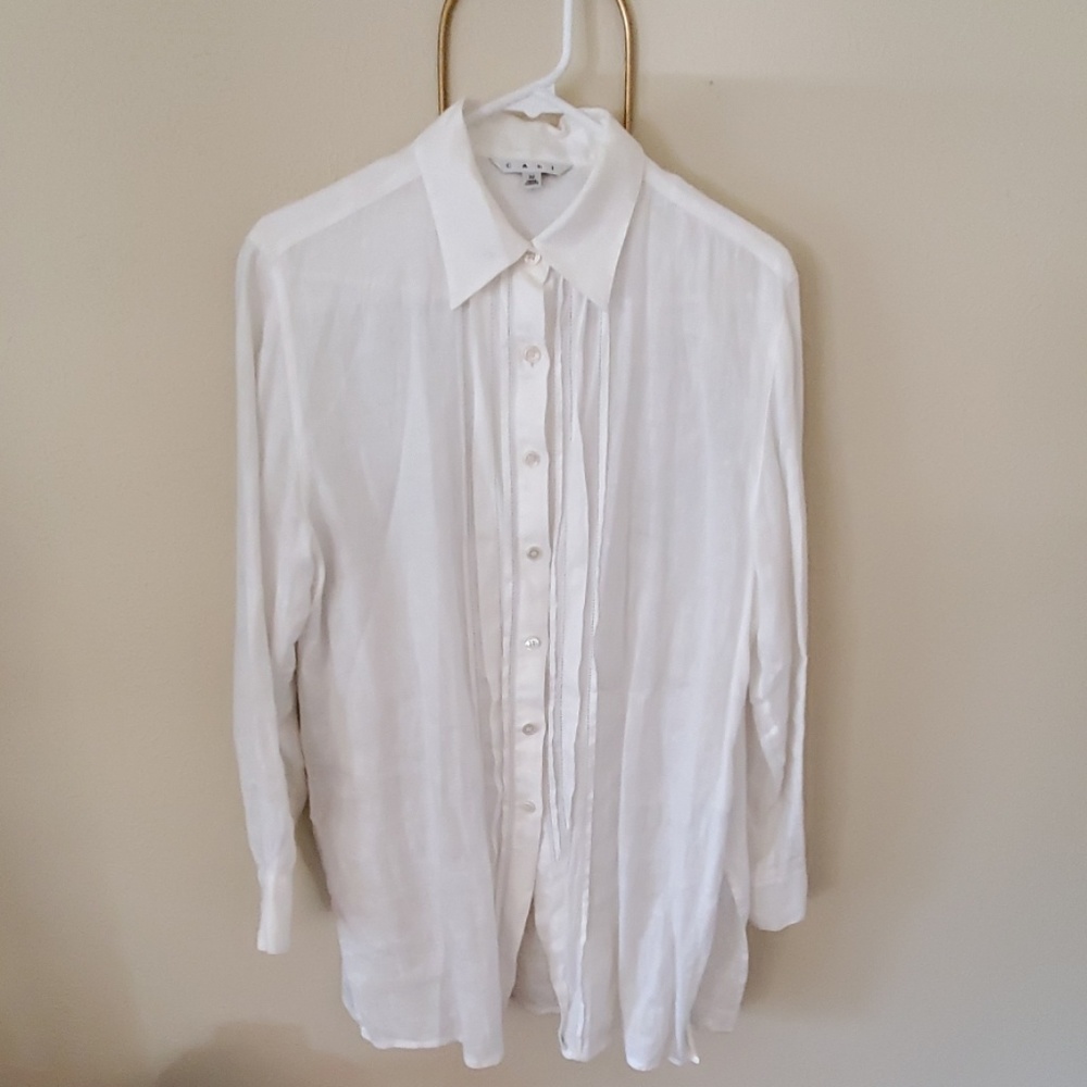 Cabi white blouse